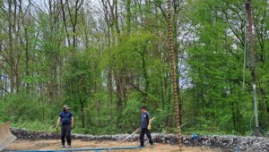 Untersuchung am Verdachtspunkt Grafenbusch