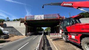 Bewehrungs- und Schalungsarbeiten an der EÜ Emmelsumer Straße