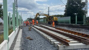 In Voerde wurden Schallschutzwände realisiert. 