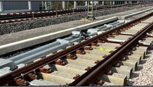 Einbau neuer Weichen in Dinslaken. 