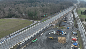 In Rees-Haldern ist das neue dritte Gleis bis auf wenige Ausnahmen fast fertiggestellt. 