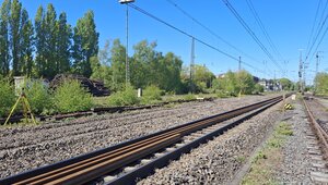 Das Gleis 2 in Emmerich am Rhein wurde erneuert. 