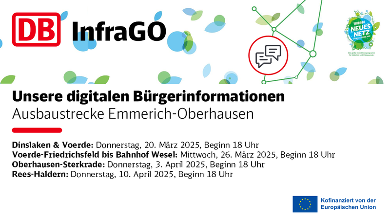 Termine digitale Bürgerinformationen Frühjahr 25
